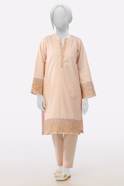 Pink Embroidered 2PC From Sohaye By Diners