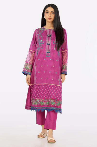 Slub Dyed Embroidered 2PC From Sohaye By Diners