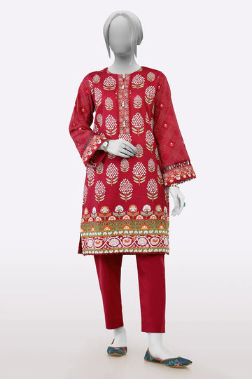 Pink Printed 2PC From Sohaye By Diners
