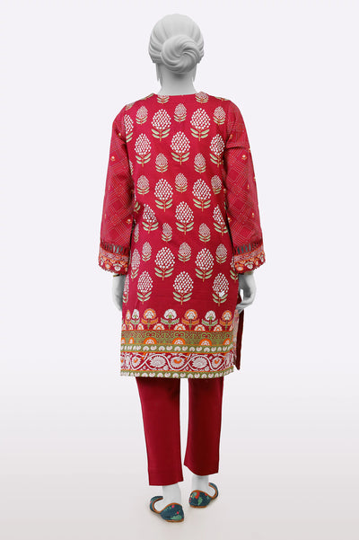 Pink Printed 2PC From Sohaye By Diners