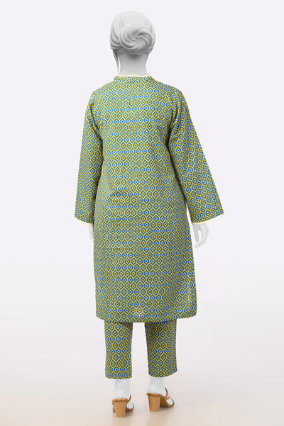 Blue Embroidered 2PC Suit From Sohaye By Diners
