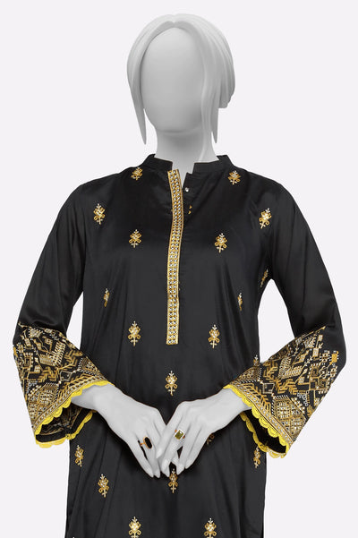 Black Embroidered 2PC From Sohaye By Diners