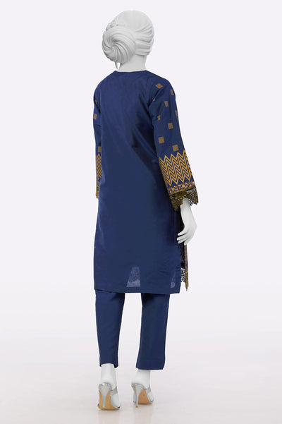 Navy Blue Embroidered 2PC From Sohaye By Diners