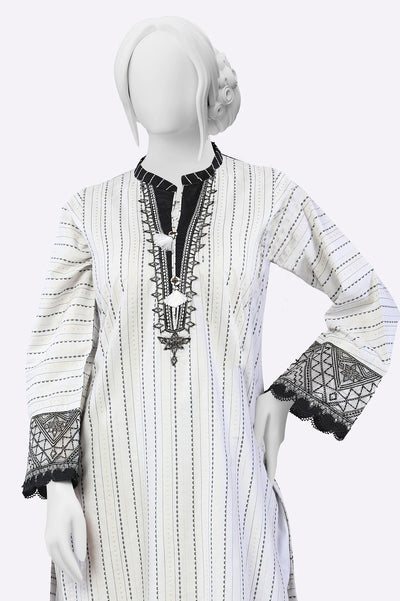 Grey Embroidered 2PC From Sohaye By Diners