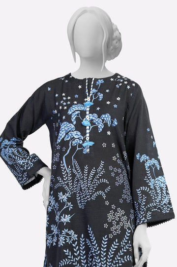 Black Printed 2PC From Sohaye By Diners