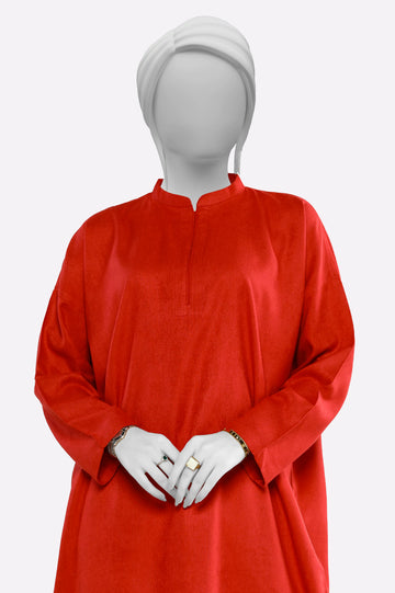 Red Stylised 2PC From Sohaye By Diners