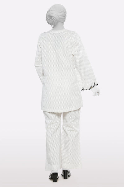 White Stylised 2PC From Sohaye By Diners