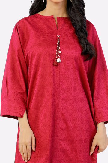 Red Stylised 2PC From Sohaye By Diners