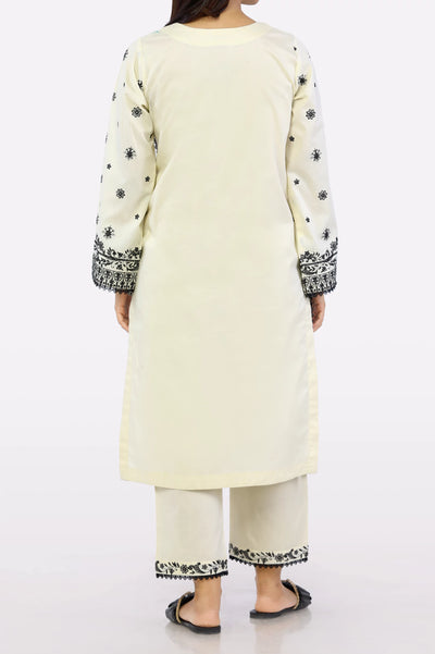 Cream Embroidered 2PC From Sohaye By Diners