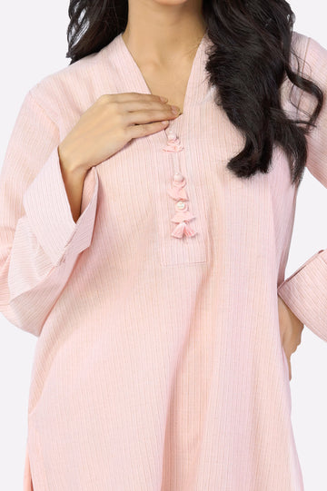 Peach Stylised 2PC From Sohaye By Diners