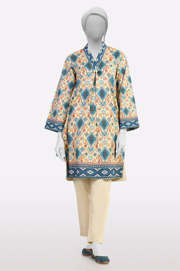 Beige Printed 2PC From Sohaye By Diners