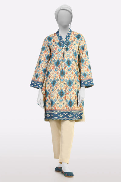 Beige Printed 2PC From Sohaye By Diners