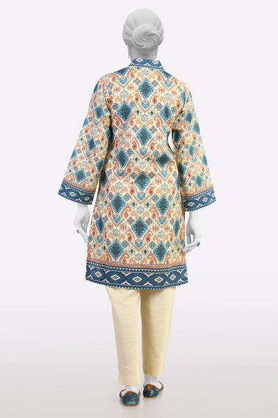 Beige Printed 2PC From Sohaye By Diners
