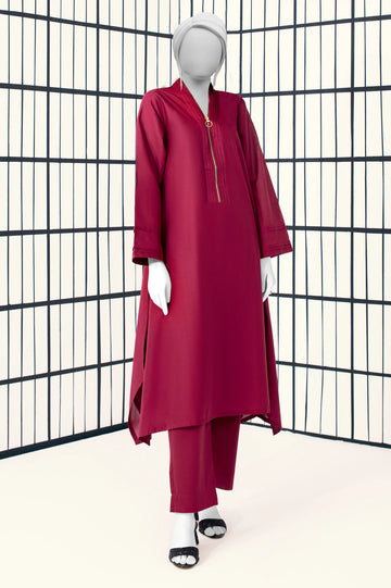 Maroon Stylised 2PC From Sohaye By Diners