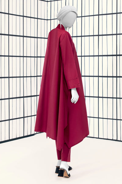 Maroon Stylised 2PC From Sohaye By Diners