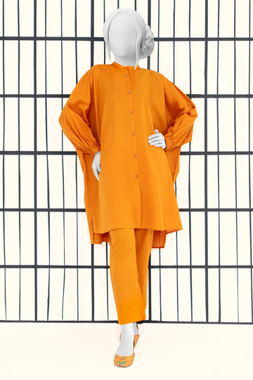 Orange Stylised 2PC From Sohaye By Diners