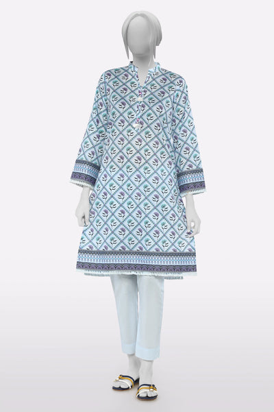 Sky Blue Printed 2PC From Sohaye By Diners