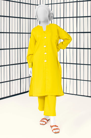 Yellow Stylised 2PC From Sohaye By Diners