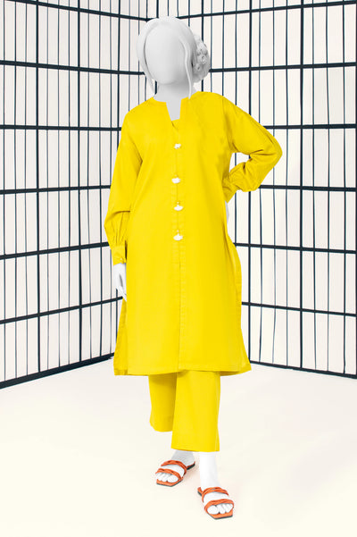 Yellow Stylised 2PC From Sohaye By Diners