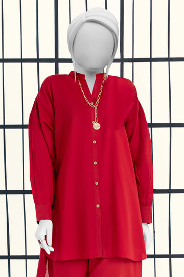 Maroon Stylised 2PC From Sohaye By Diners