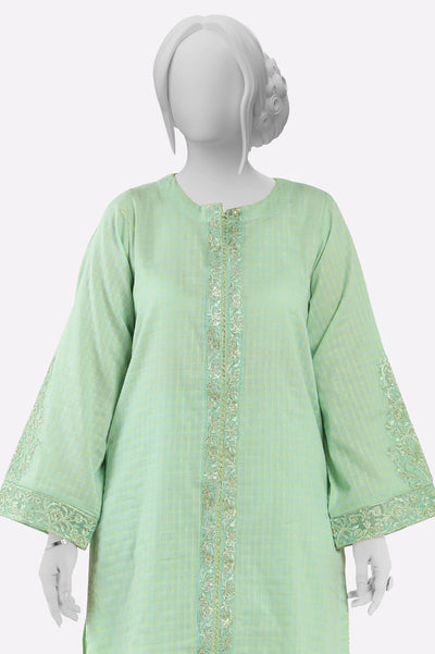 Sea Green Embroidered 2PC From Sohaye By Diners