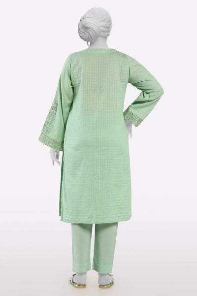 Sea Green Embroidered 2PC From Sohaye By Diners