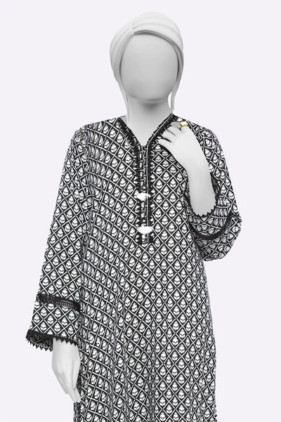 Black Printed 2PC From Sohaye By Diners