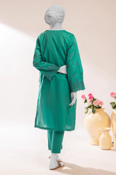 Sea Green Embroidered 2PC From Sohaye By Diners