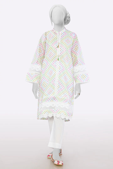 White Embroidered 2PC From Sohaye By Diners