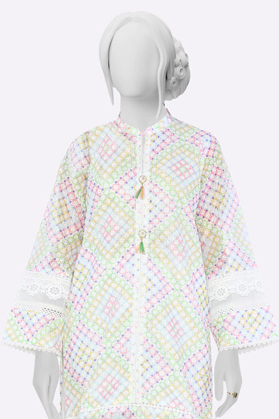 White Embroidered 2PC From Sohaye By Diners