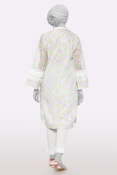 White Embroidered 2PC From Sohaye By Diners