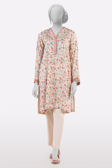 Peach Printed 2PC From Sohaye By Diners