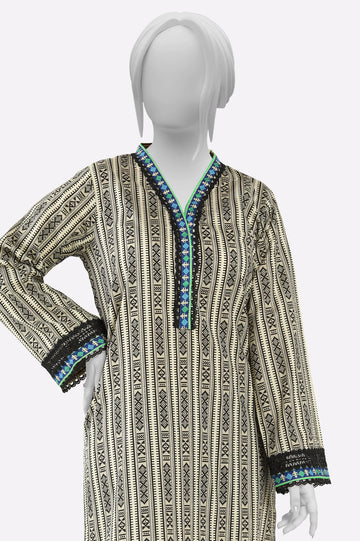 Black Printed 2PC From Sohaye By Diners