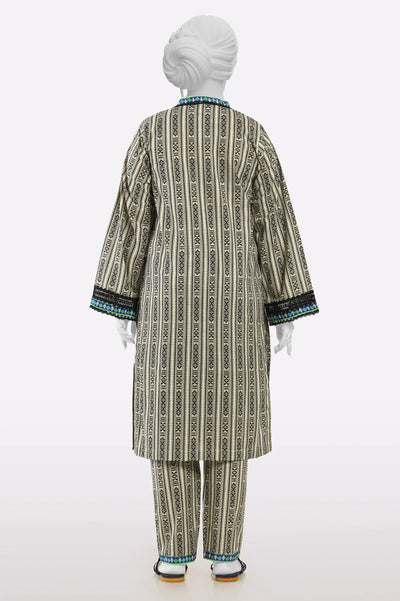 Black Printed 2PC From Sohaye By Diners