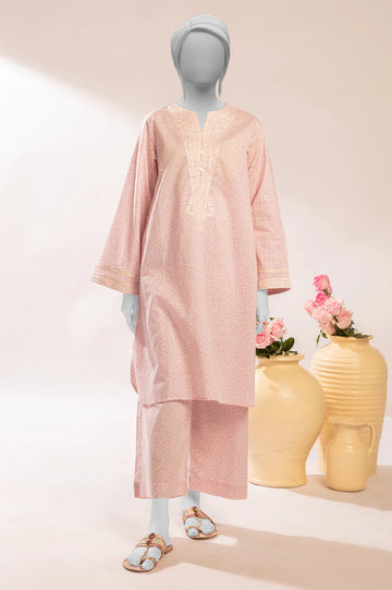 Pink Embroidered 2PC From Sohaye By Diners