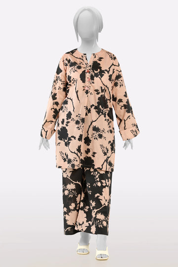 Pink Printed 2PC From Sohaye By Diners