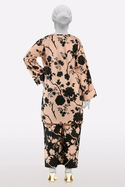 Pink Printed 2PC From Sohaye By Diners