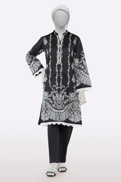 Black Printed 2PC From Sohaye By Diners