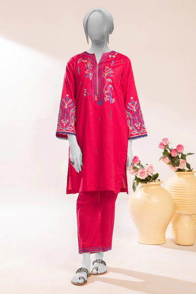 Pink Embroidered 2PC From Sohaye By Diners