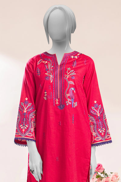 Pink Embroidered 2PC From Sohaye By Diners