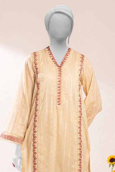 Beige Embroidered 2PC From Sohaye By Diners