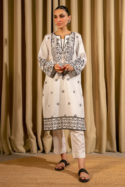 White Embroidered 2PC From Sohaye By Diners