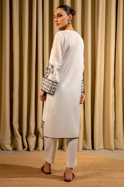 White Embroidered 2PC From Sohaye By Diners