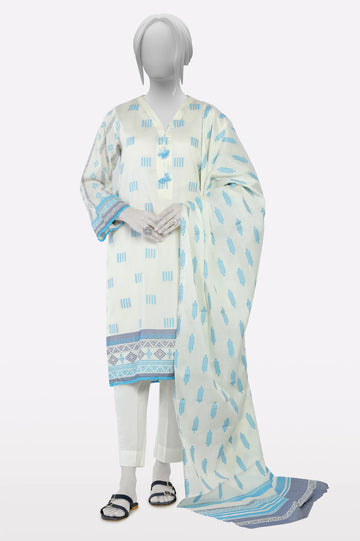 White Jacquard 2PC From Sohaye By Diners