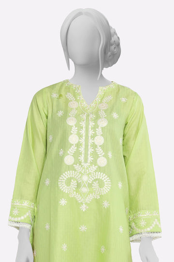 Light Green Embroidered 2PC From Sohaye By Diners