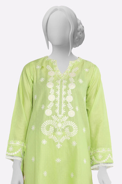 Light Green Embroidered 2PC From Sohaye By Diners
