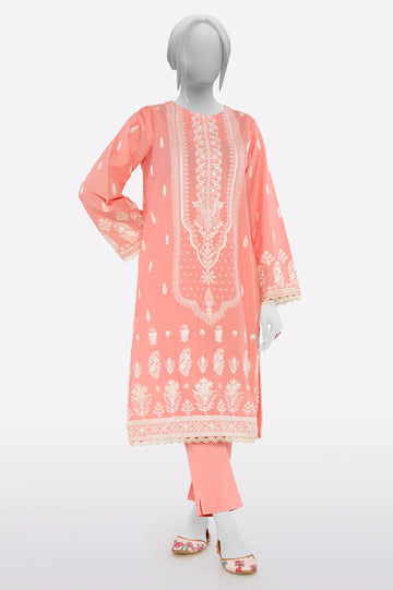 Coral Embroidered 2PC From Sohaye By Diners