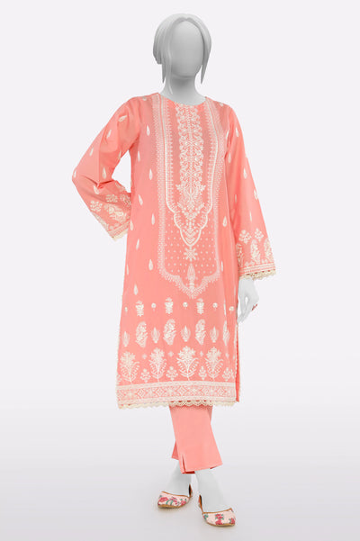 Coral Embroidered 2PC From Sohaye By Diners