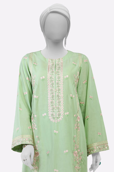 Light Green Embroidered 2PC From Sohaye By Diners
