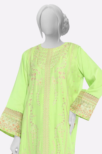 Light Green Embroidered 2PC From Sohaye By Diners